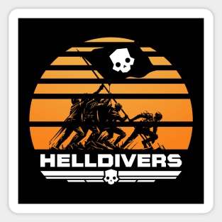 HELLDIVERS FLAG Sticker